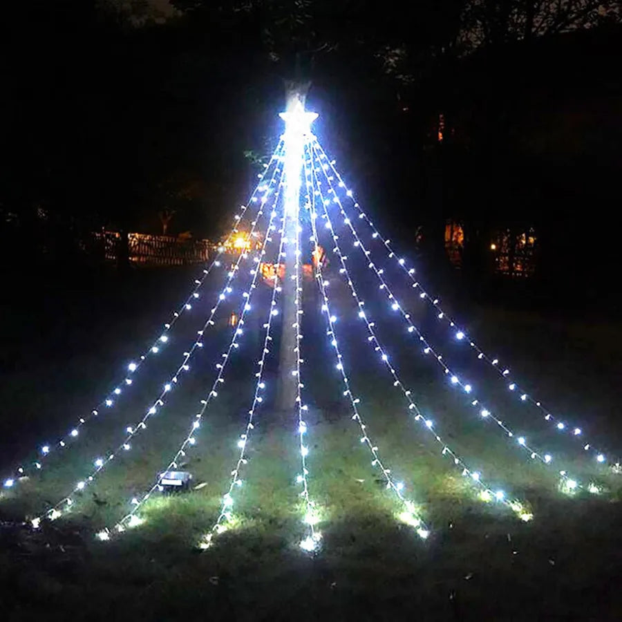 Lumi – LED-Wasserfall-Sternenlichter