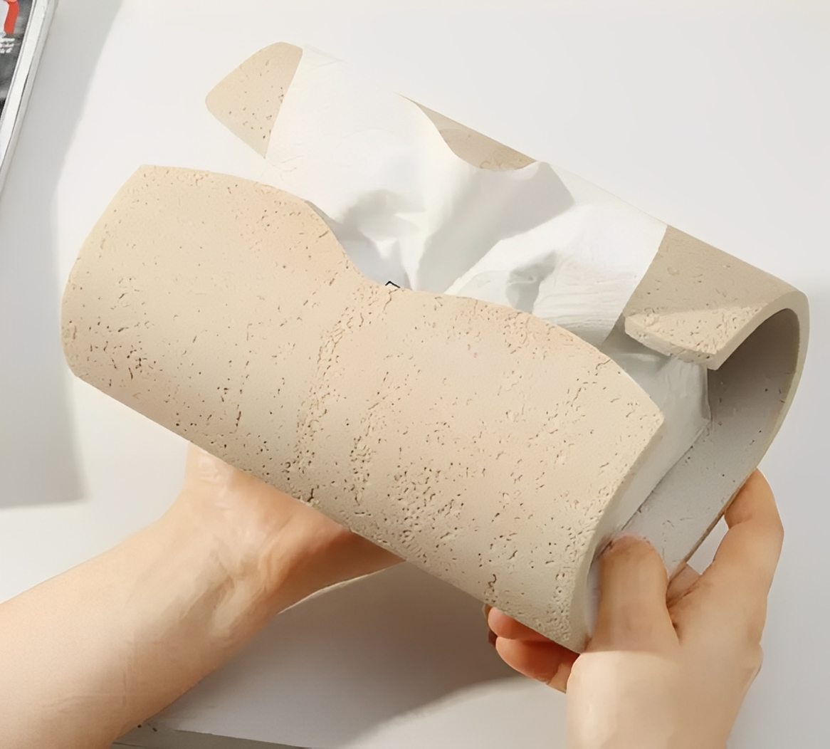 Aurea – Luxus Papiertuchbox aus Resin