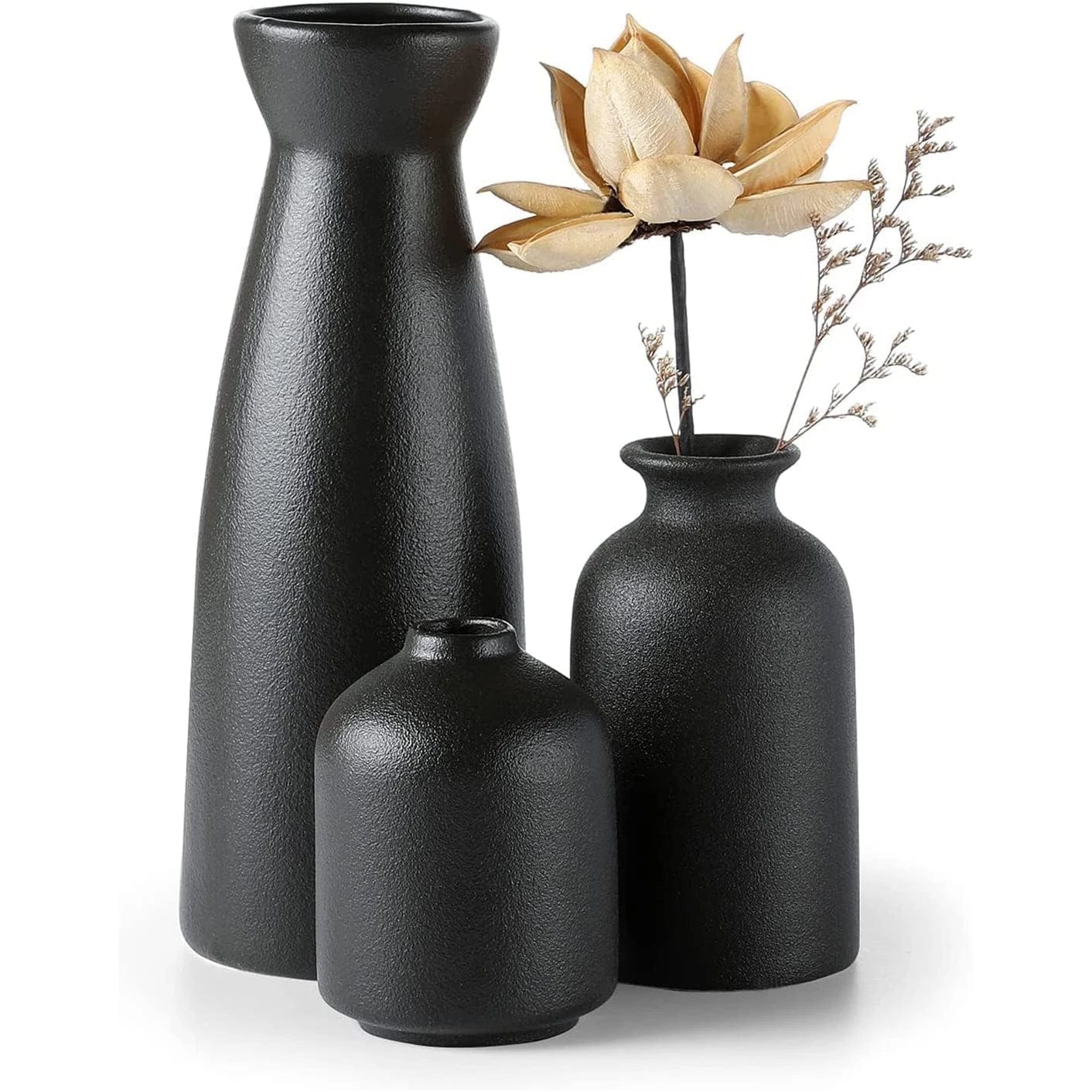 Vela – Schlichtes Porzellanvasen-Set