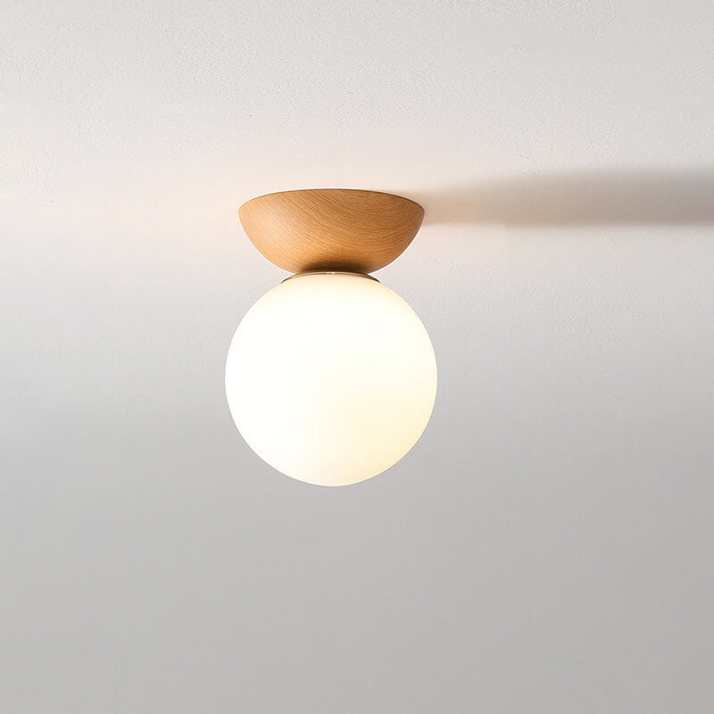 Nivara – Moderne Deckenlampe aus Holz
