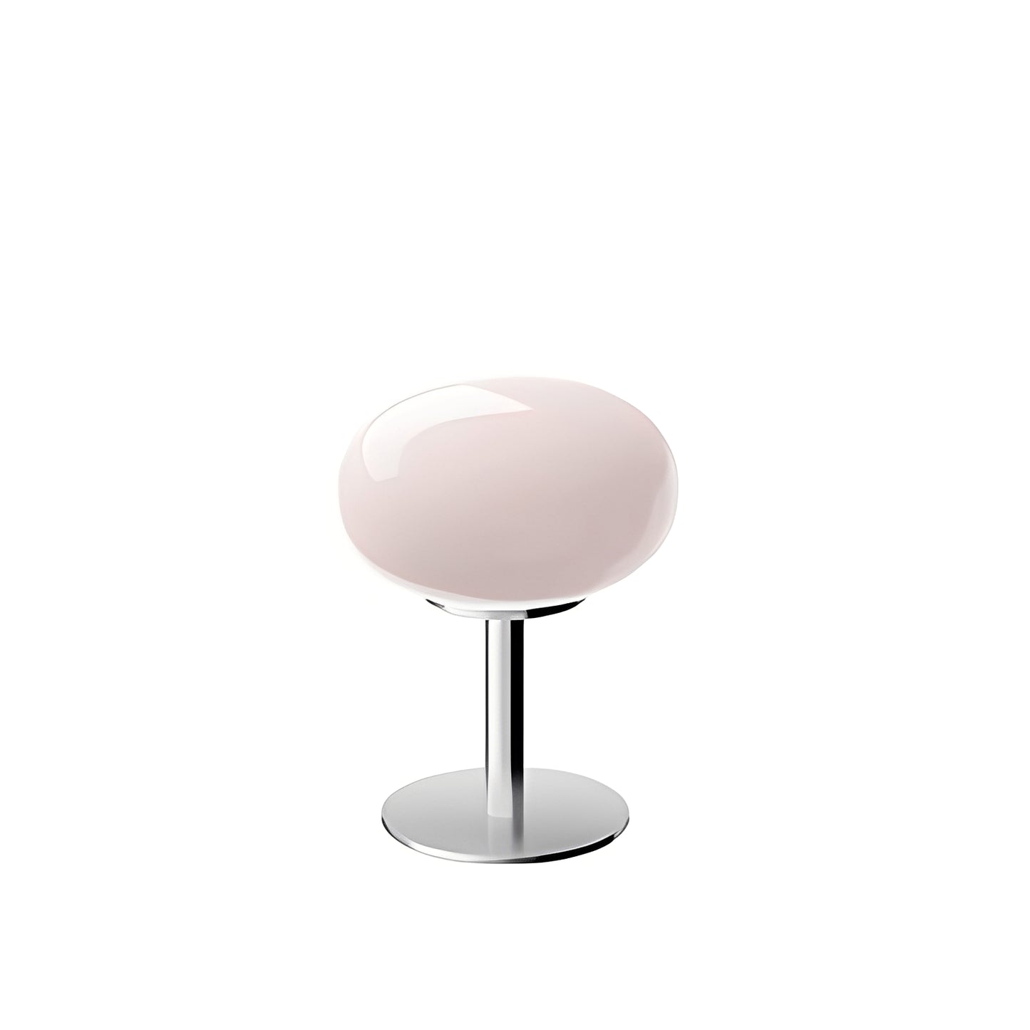 Evelyn – Vintage Cremeglas Tischlampe