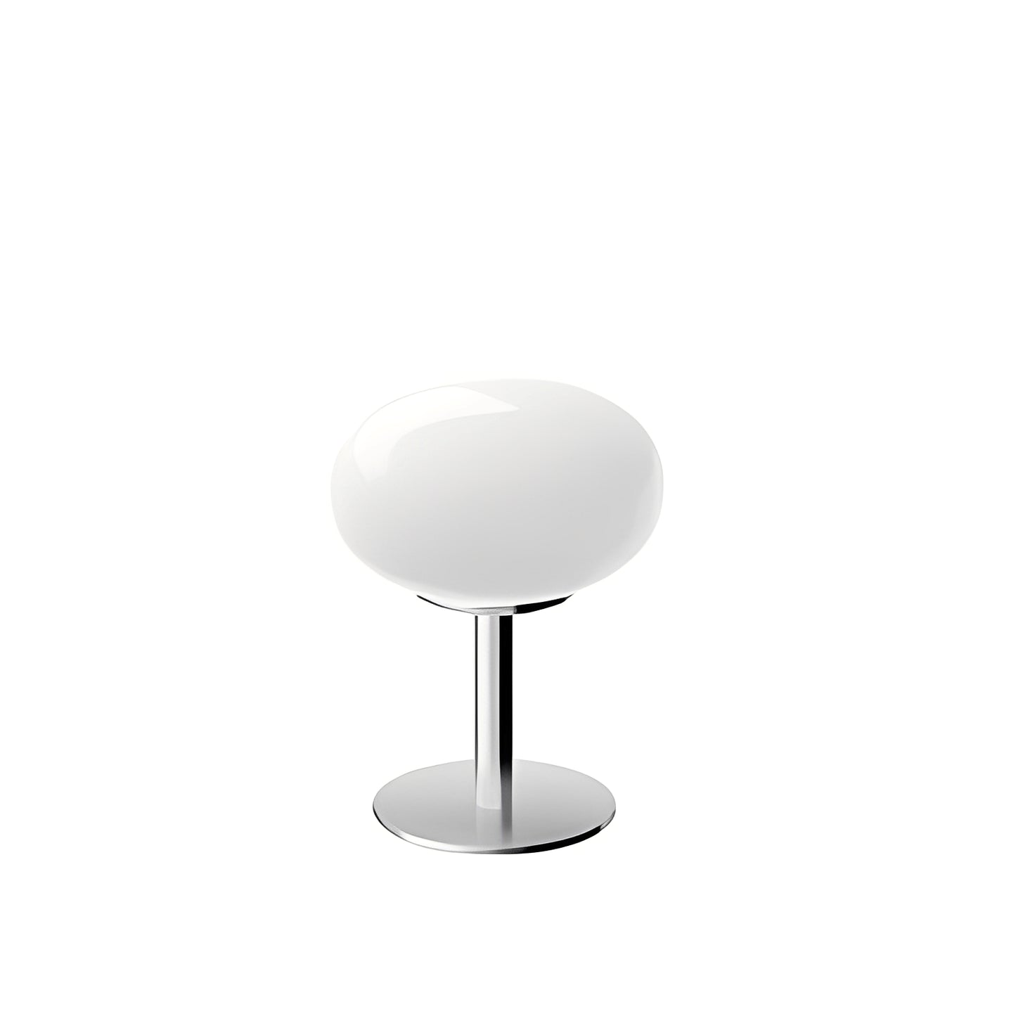 Evelyn – Vintage Cremeglas Tischlampe