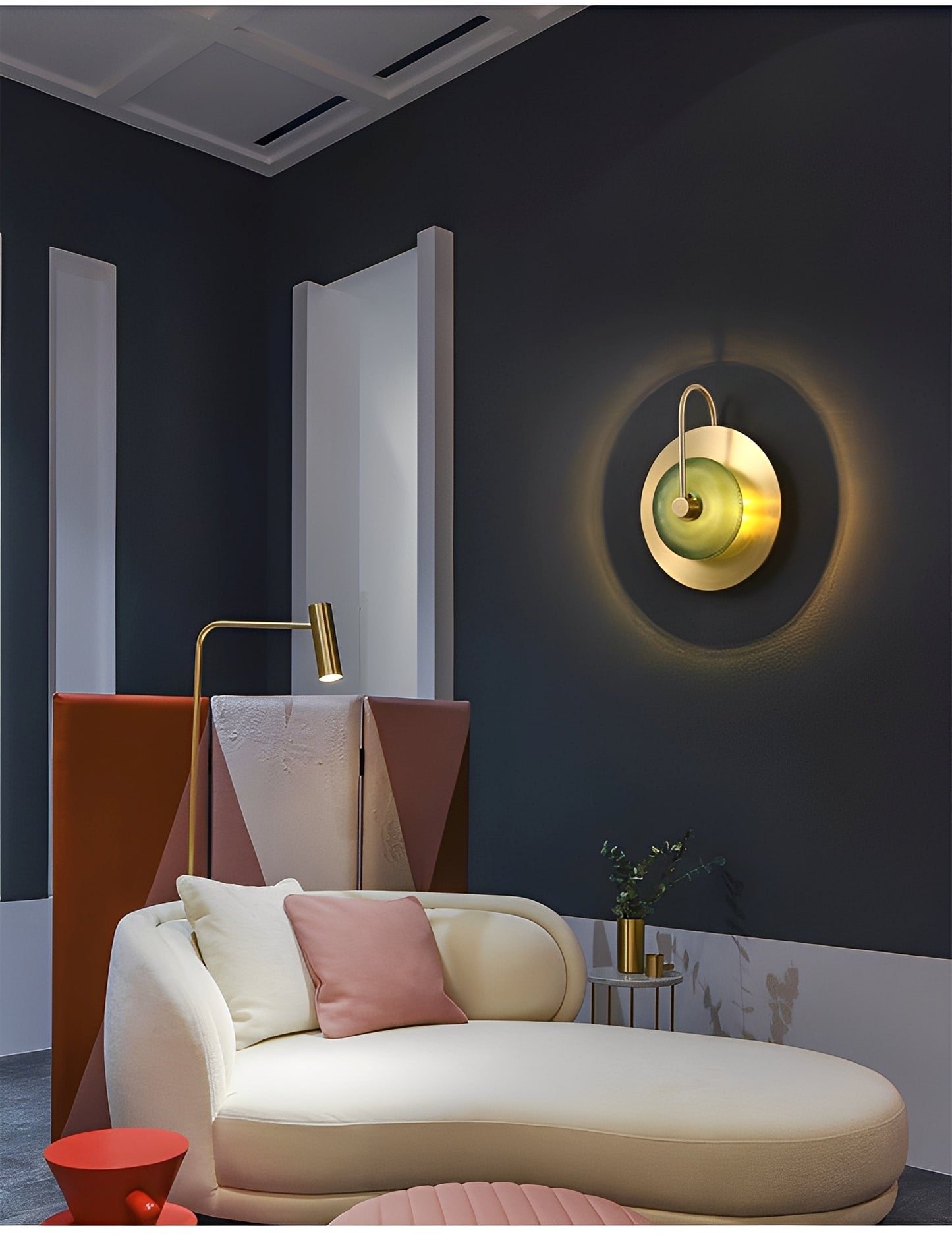 Kaela – Moderne Runde Wandlampe