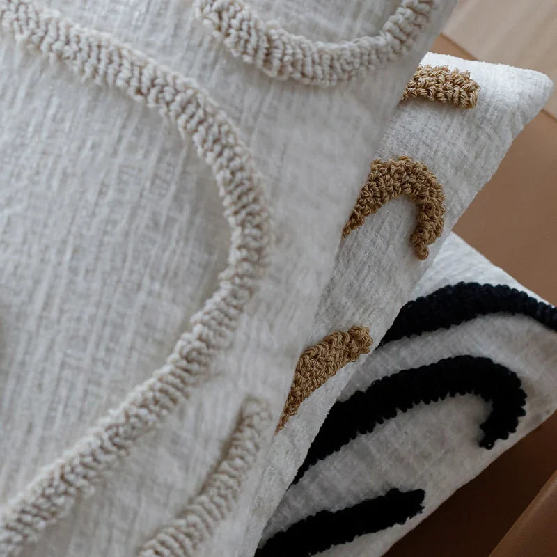 Sabella – Boho Chenille Sierkussen