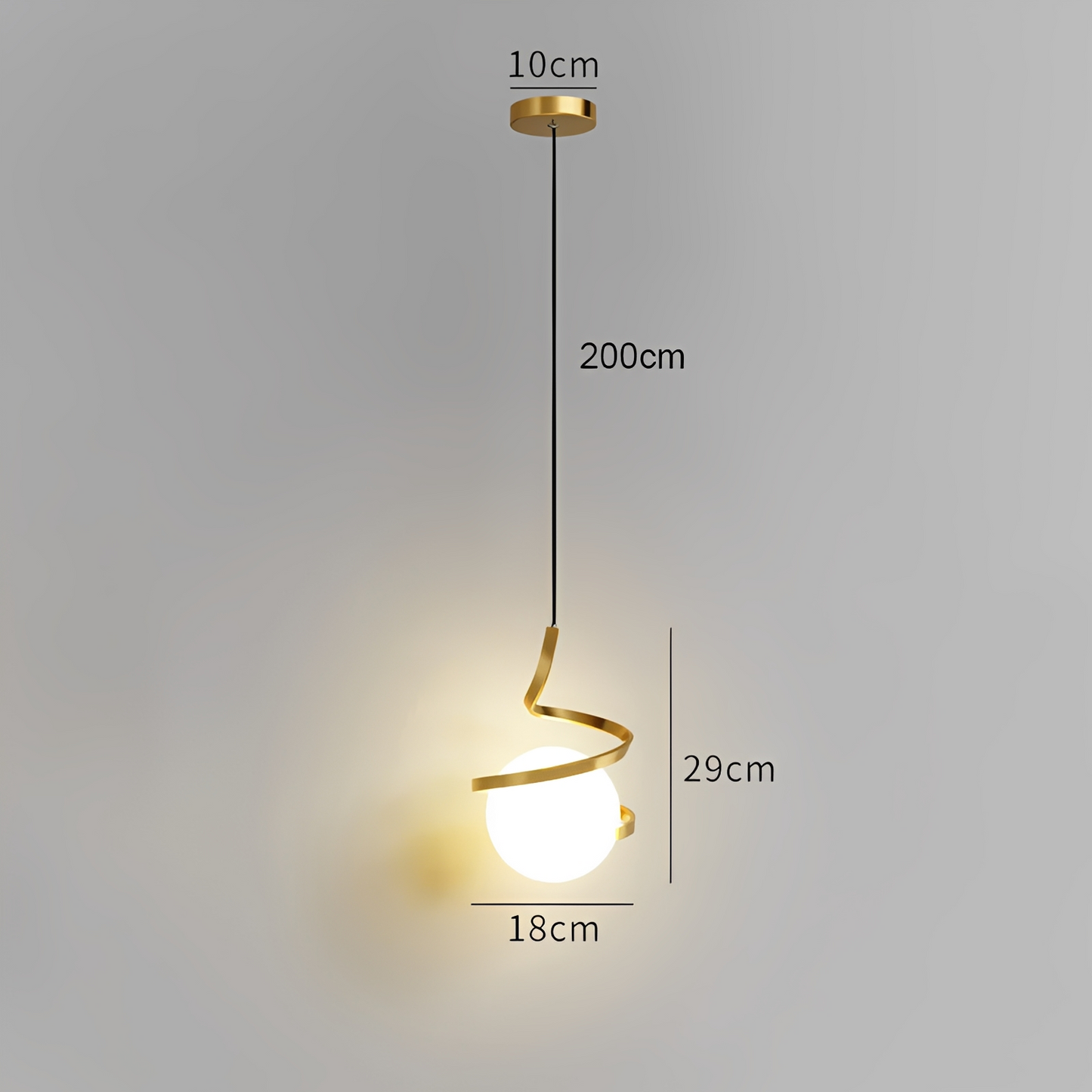 Liam – Schlichte Design-Pendelleuchte