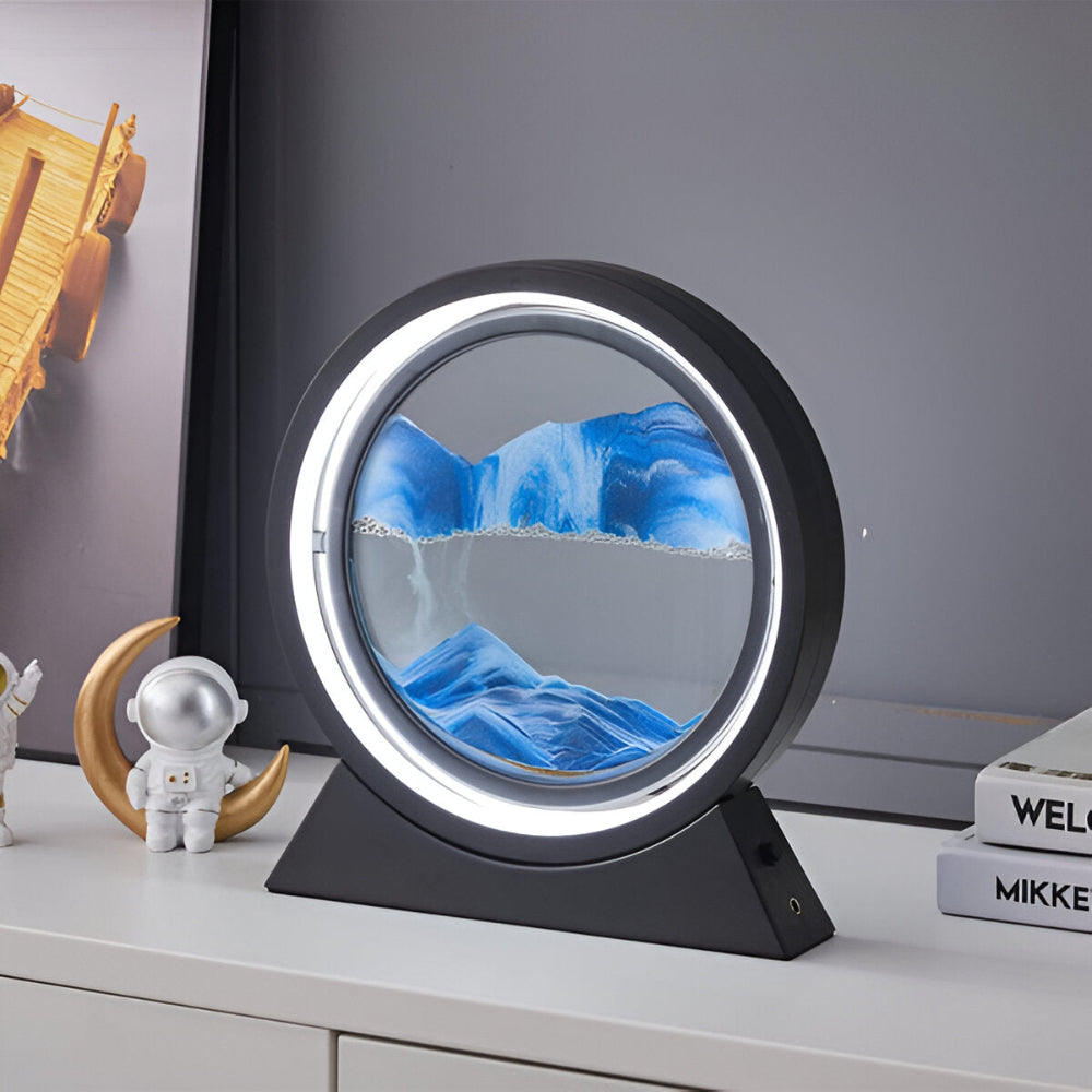 Elsa – Moderne Sanduhr-Lampe