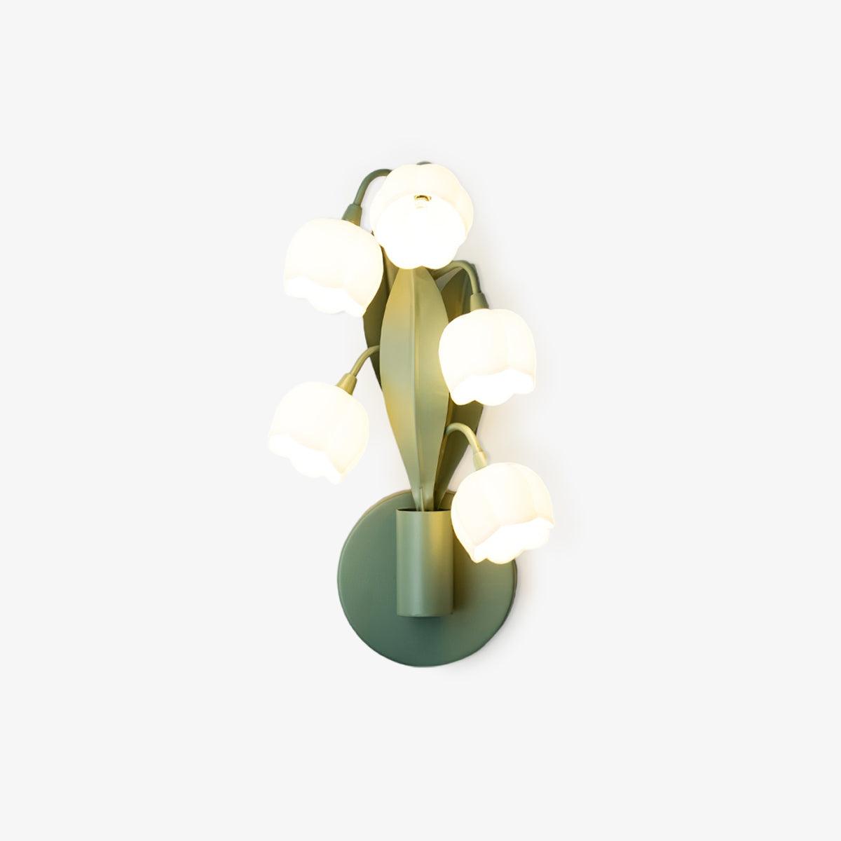 Louise – Elegante Orchideen-Wandlampe