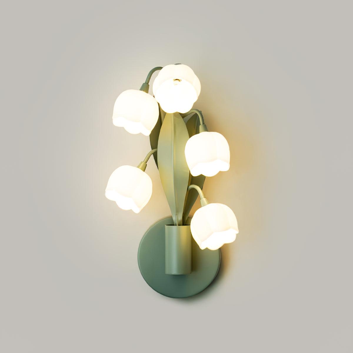 Louise – Elegante Orchideen-Wandlampe