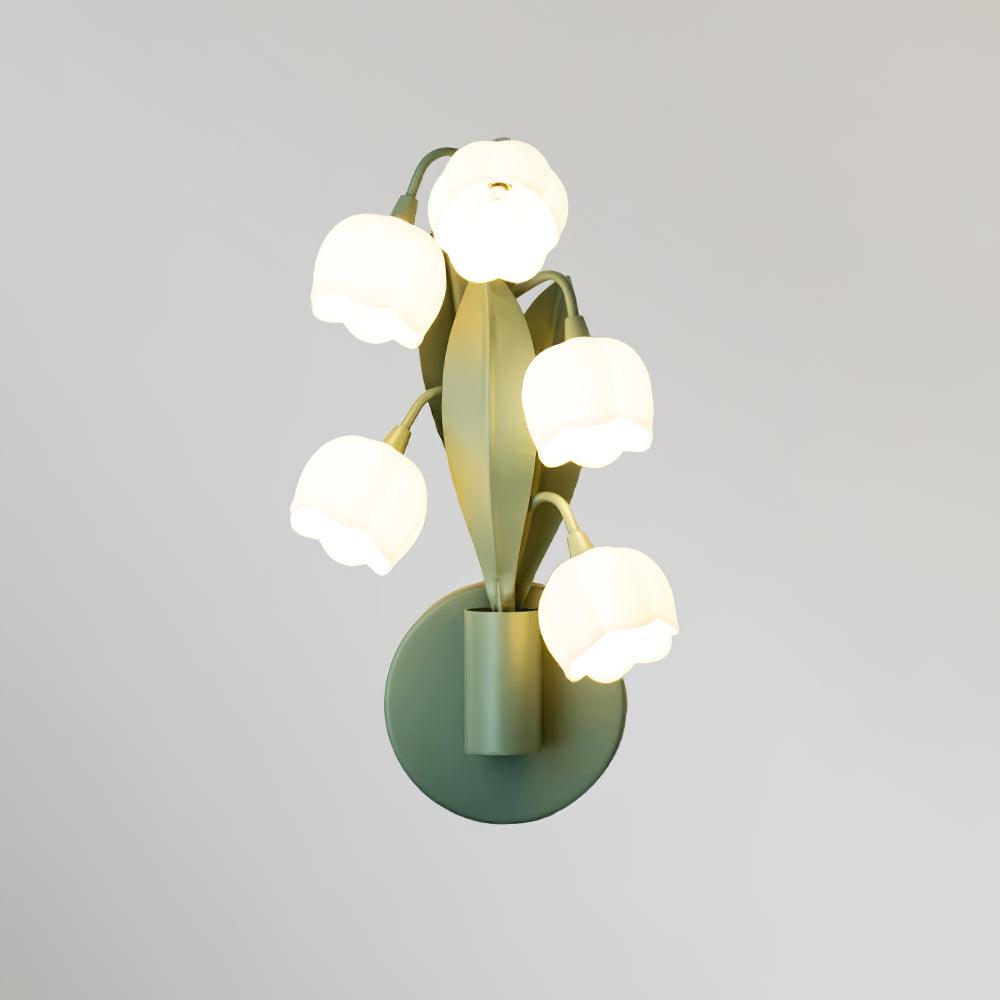 Louise – Elegante Orchideen-Wandlampe