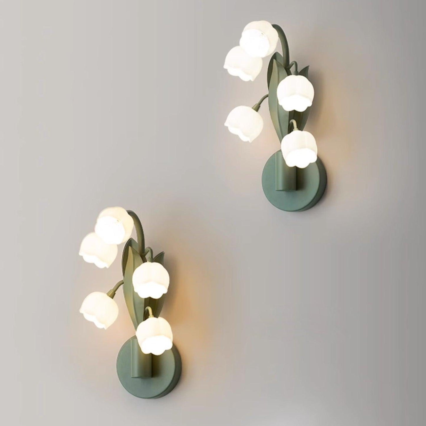 Louise – Elegante Orchideen-Wandlampe