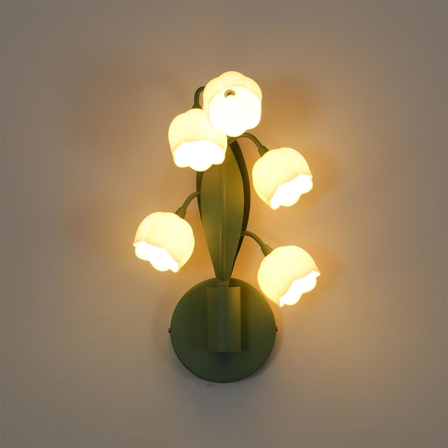 Louise – Elegante Orchideen-Wandlampe