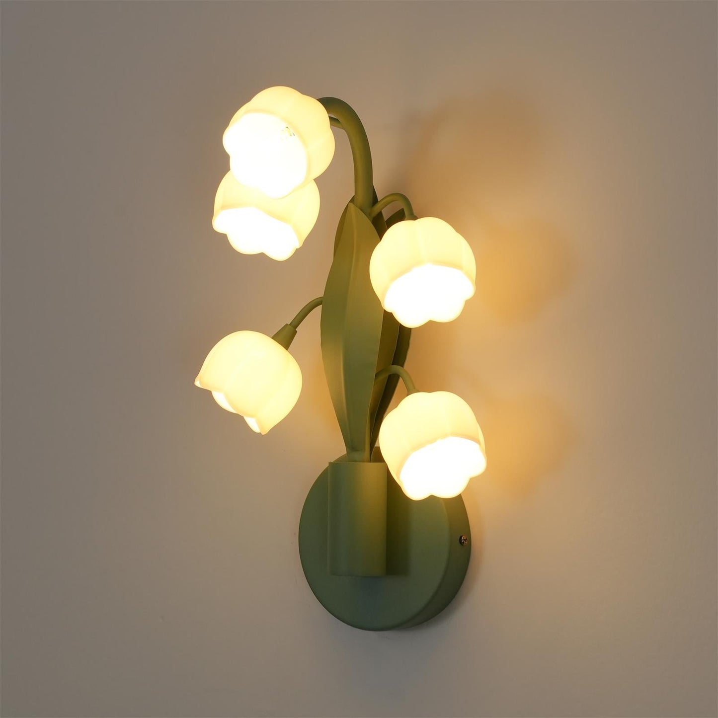 Louise – Elegante Orchideen-Wandlampe
