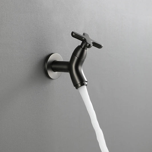 AquaWall – Messing-Wasserhahn für Wandmontage (Kaltwasser)