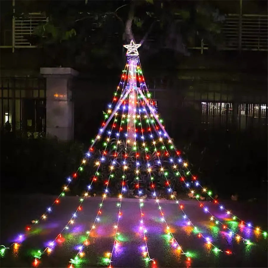 Lumi – LED-Wasserfall-Sternenlichter