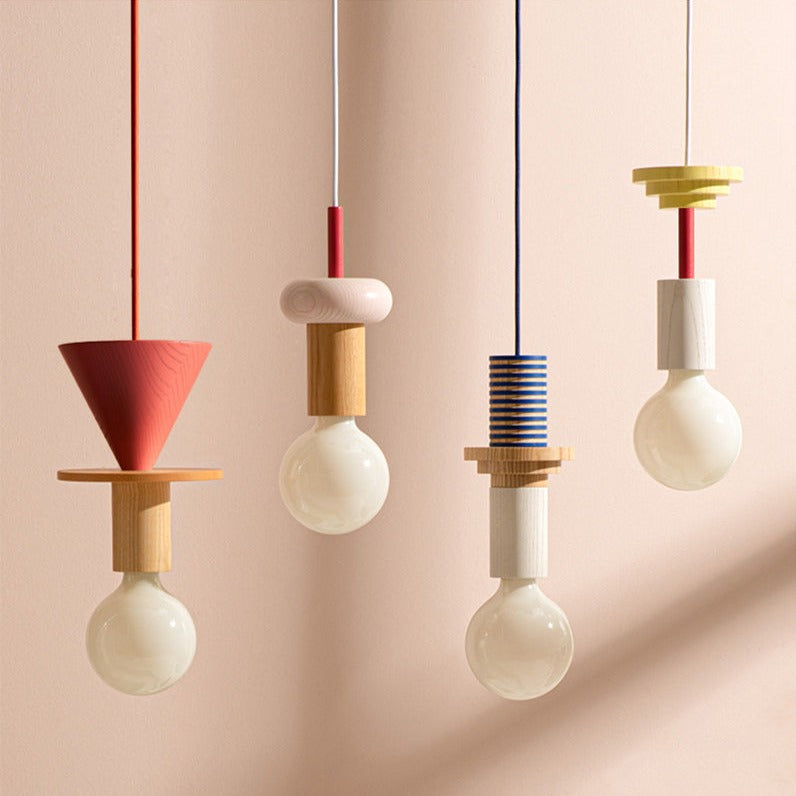Kokoro – Geometrische Kinderzimmer Pendelleuchte