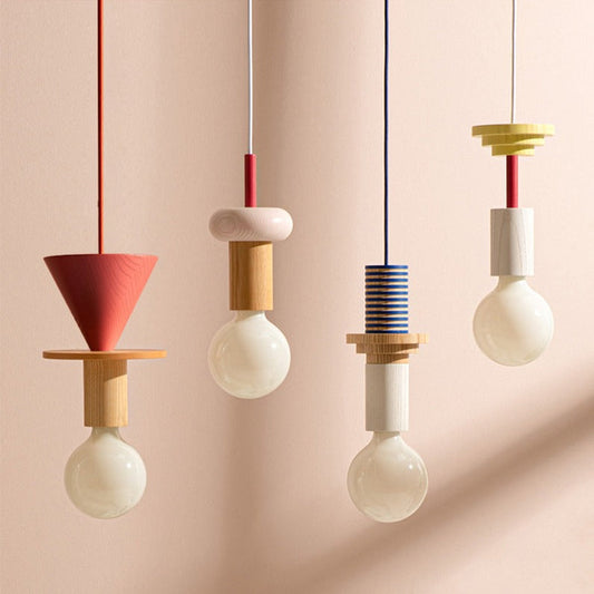 Kokoro – Geometrische Kinderzimmer Pendelleuchte