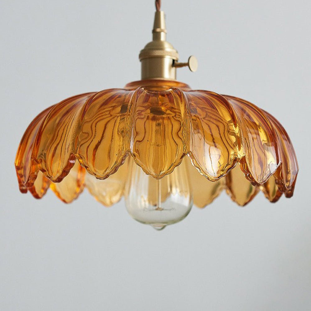 Florine – Vintage Hängeleuchte aus Glas