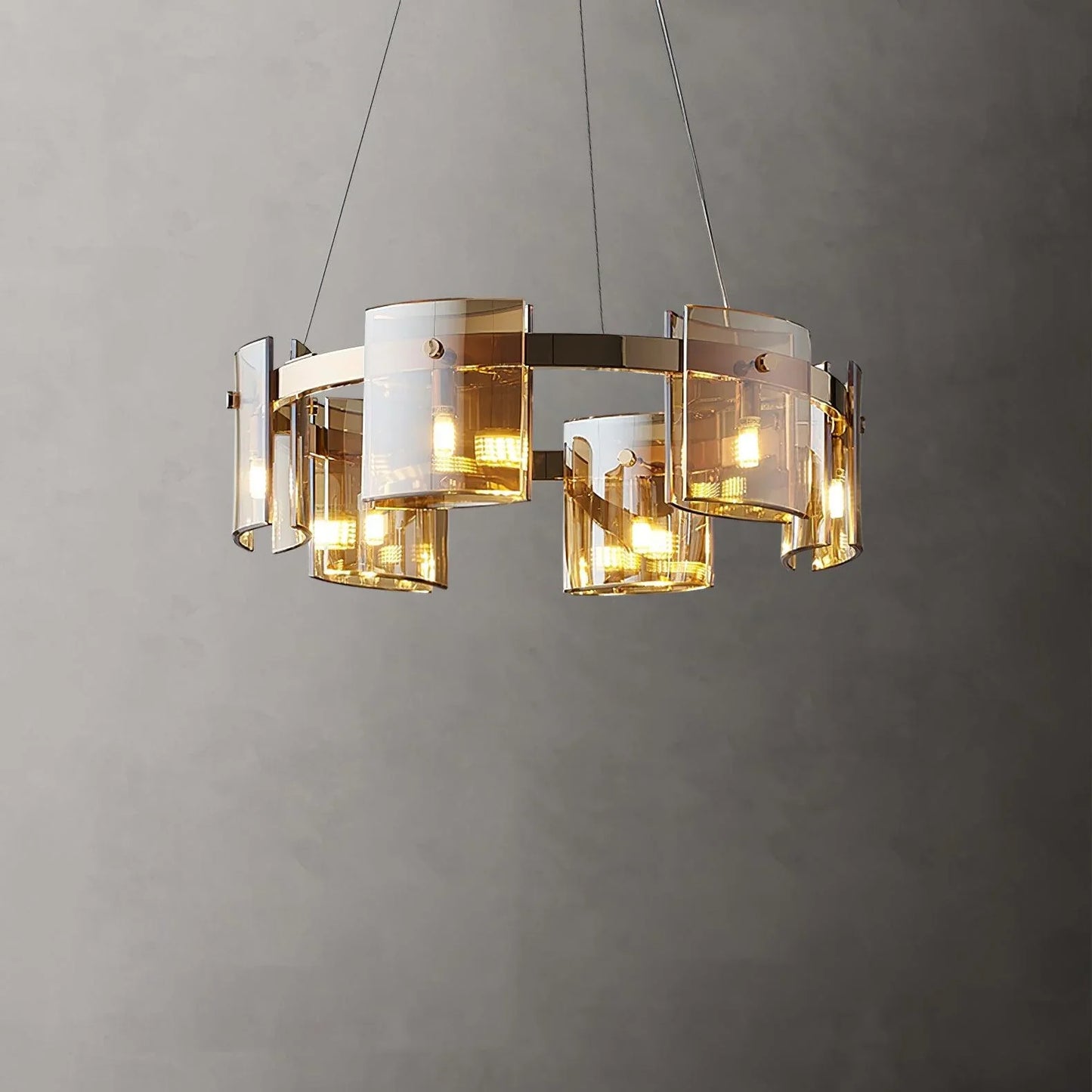 Koi – Moderne Glas-Pendelleuchte