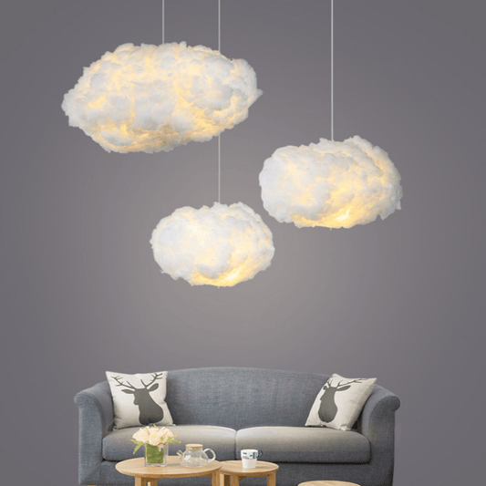 CloudGlow – Flauschige Wolkenlampe für behagliches Licht