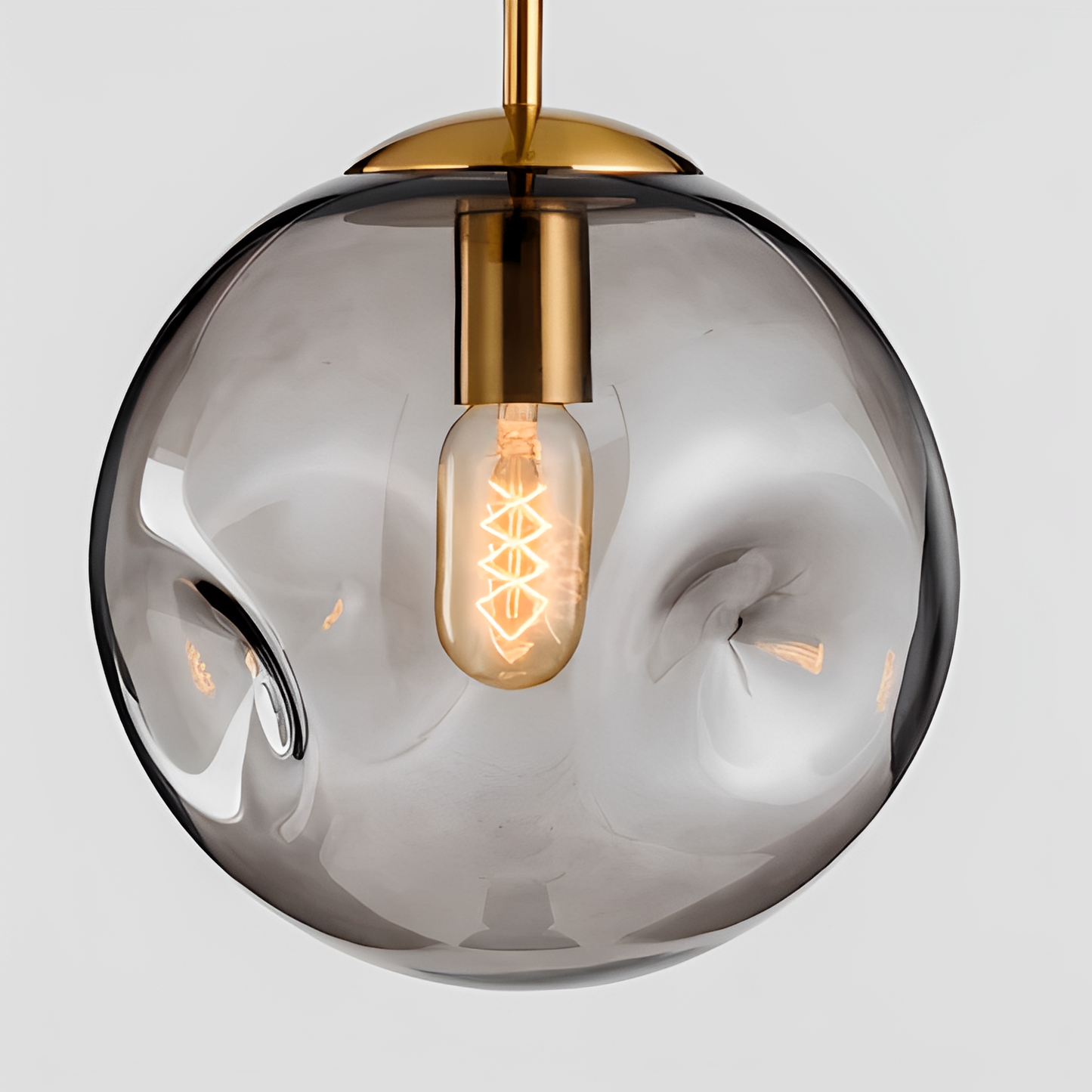 Mond – Kreative Glas-Deckenlampe