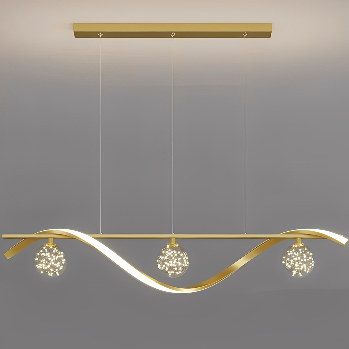 Hoshi – Moderne Sternenhimmel LED-Pendelleuchte