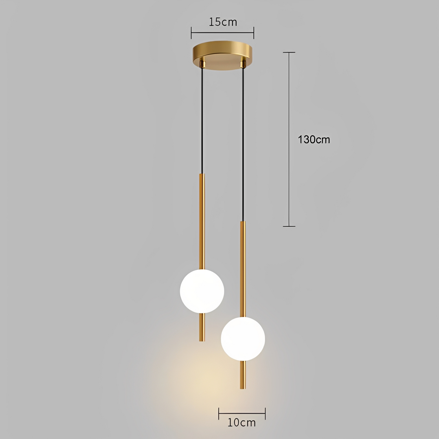 Riandne – Moderne Glas-Pendelleuchte