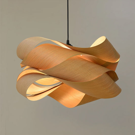 Hiro – Schlichte Tischlampe aus Holz