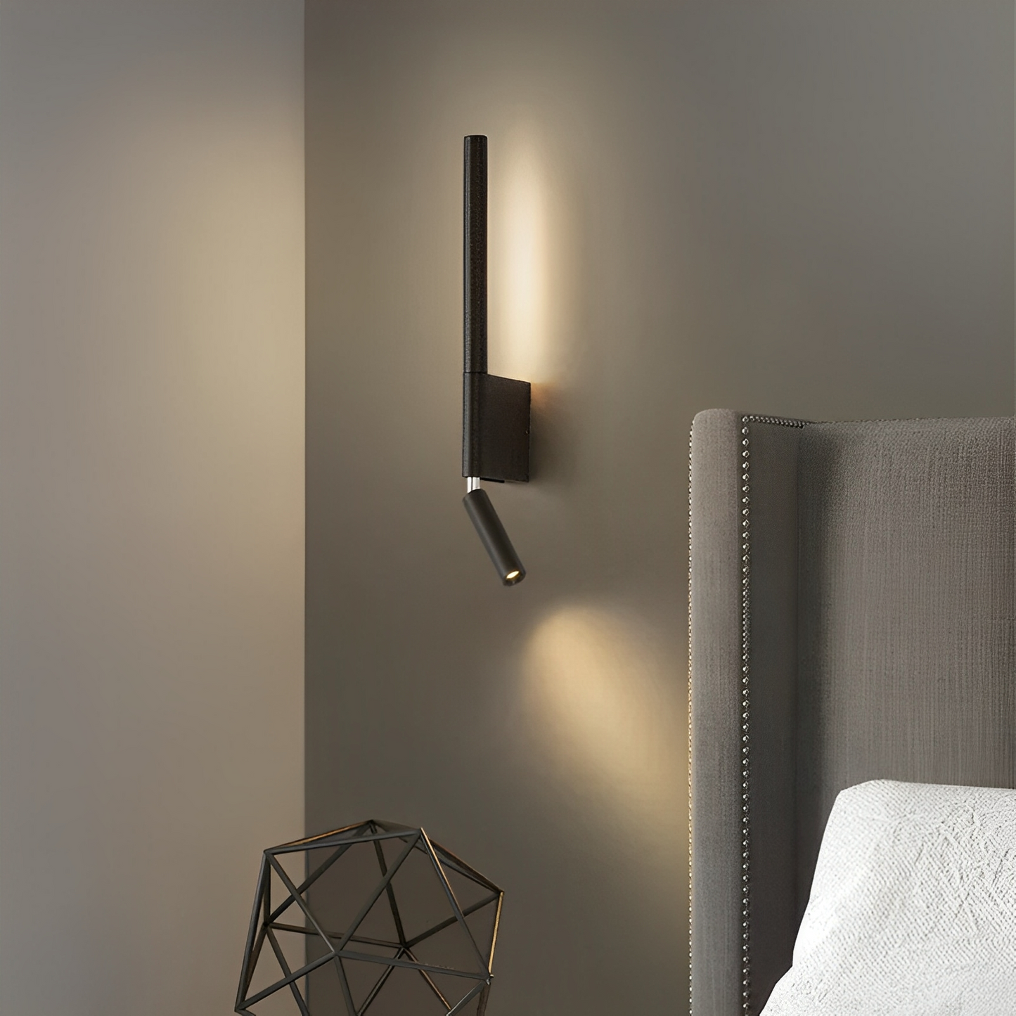 Nordora – Skandinavische LED-Wandlampe mit 330° Rotation