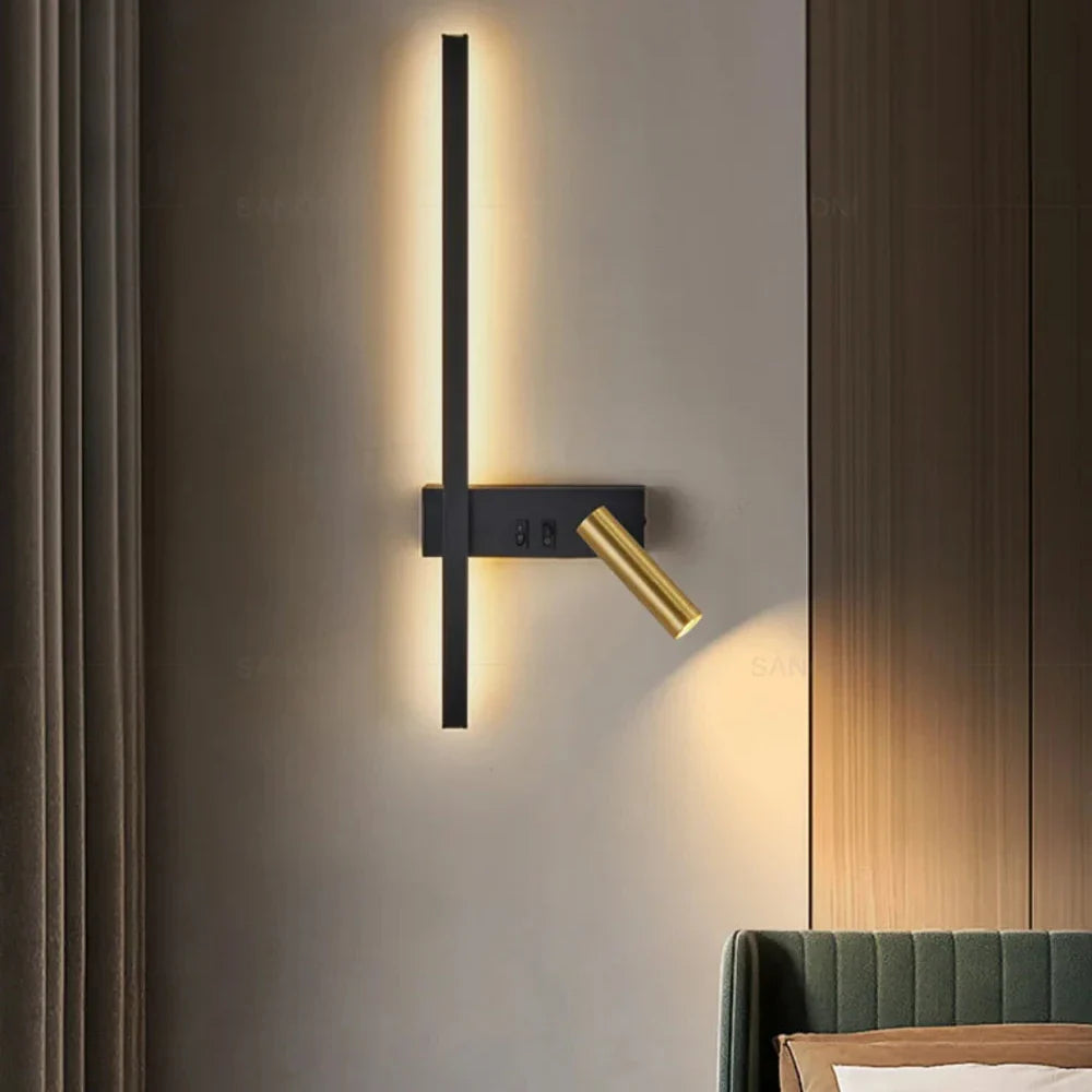 Akagi – Moderne Lichtluxus-Wandleuchte