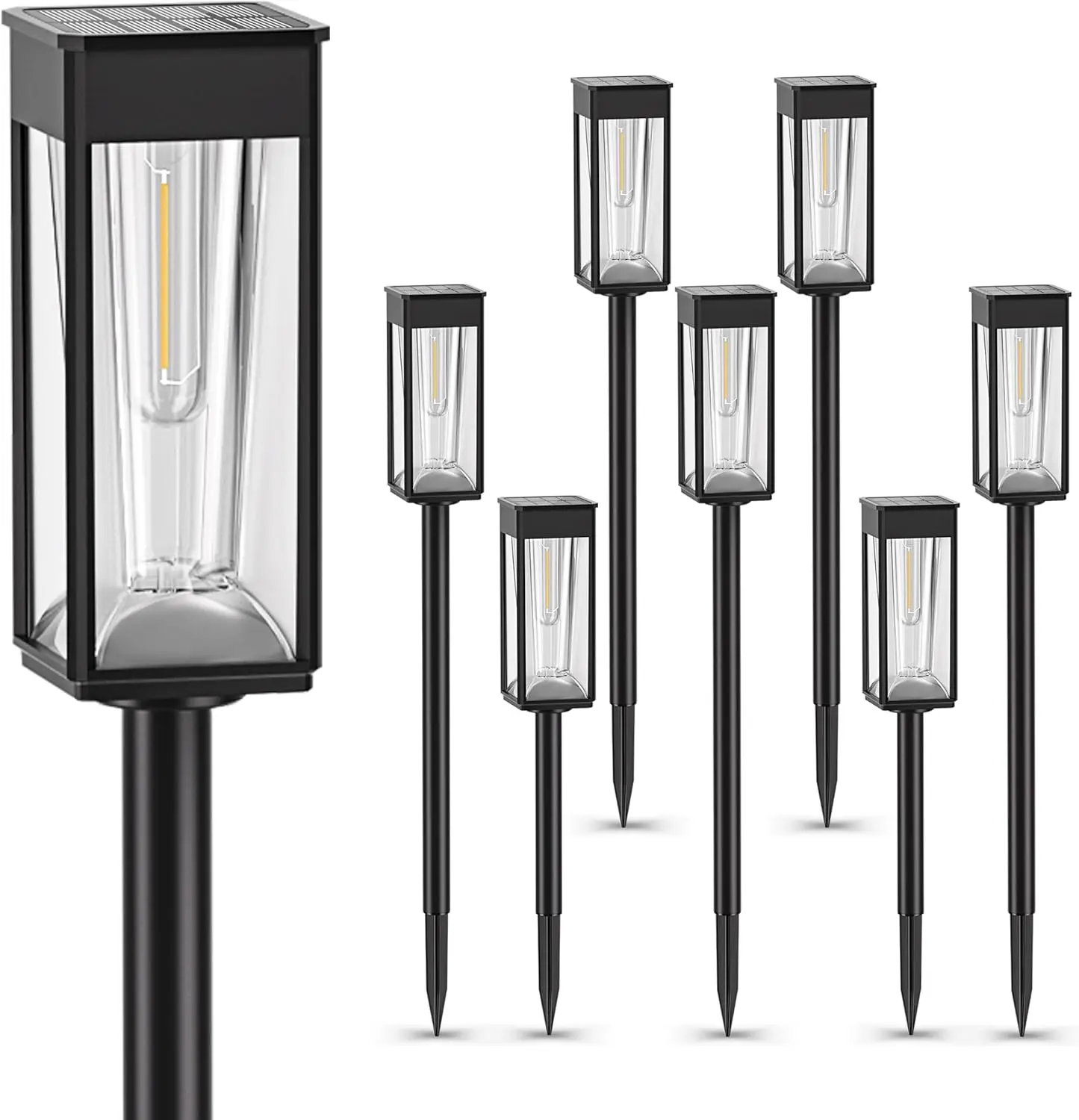Solara – Solar-Tungstendraht-Rasenlampe für den Außenbereich