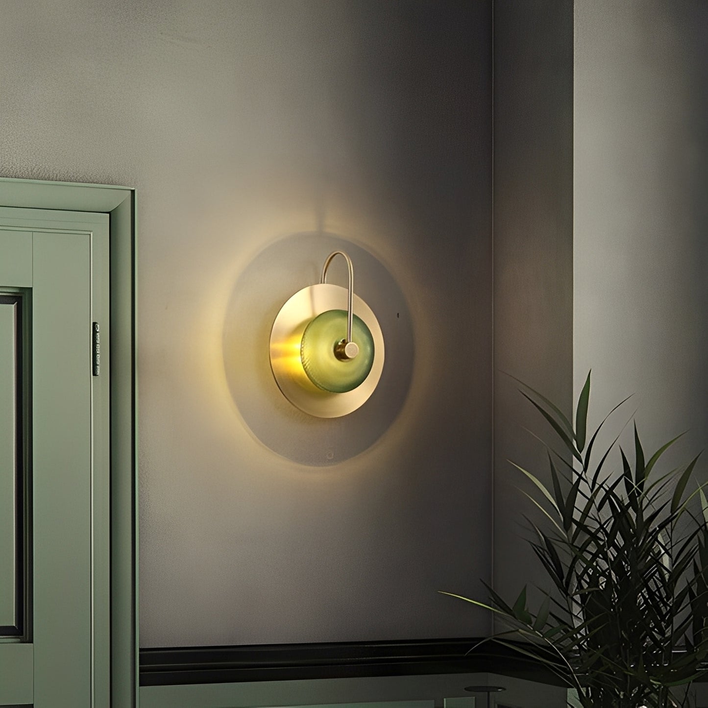 Kaela – Moderne Runde Wandlampe