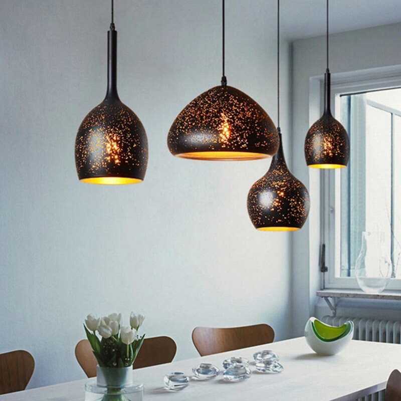 Renka – Vintage Metall-Pendelleuchte