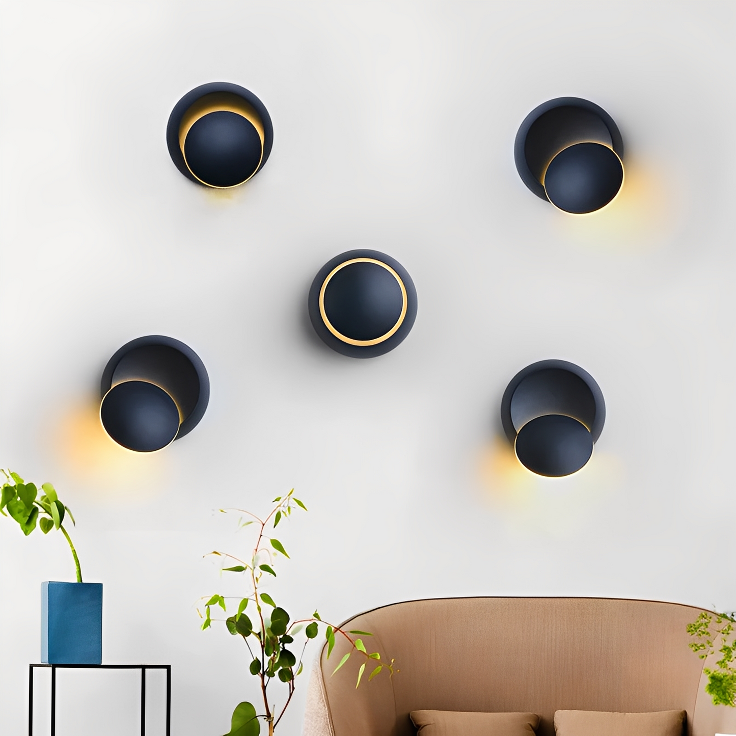 Rina – Verstellbare 360° LED Wandlampe