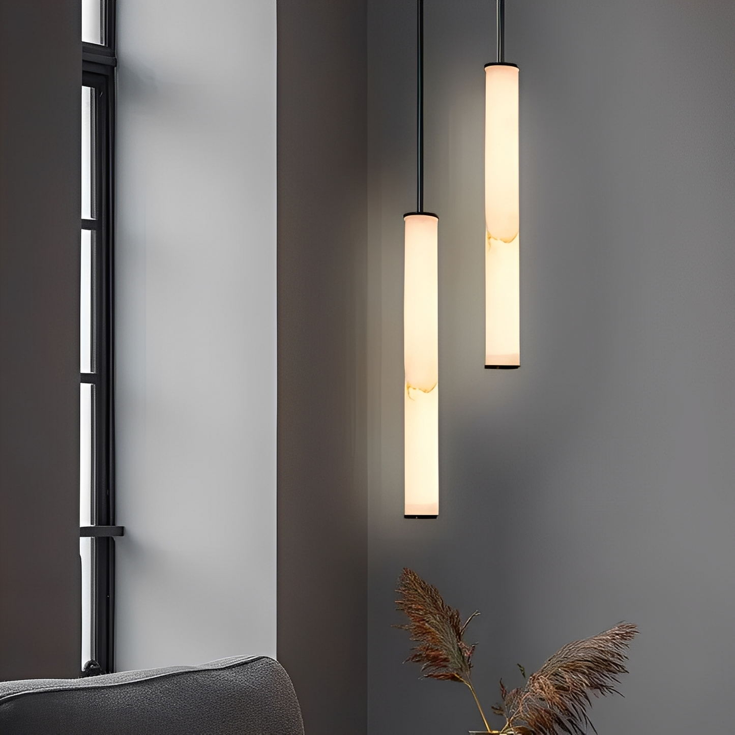 Lumivero – Luxuriöse Marmor-Hängelampe