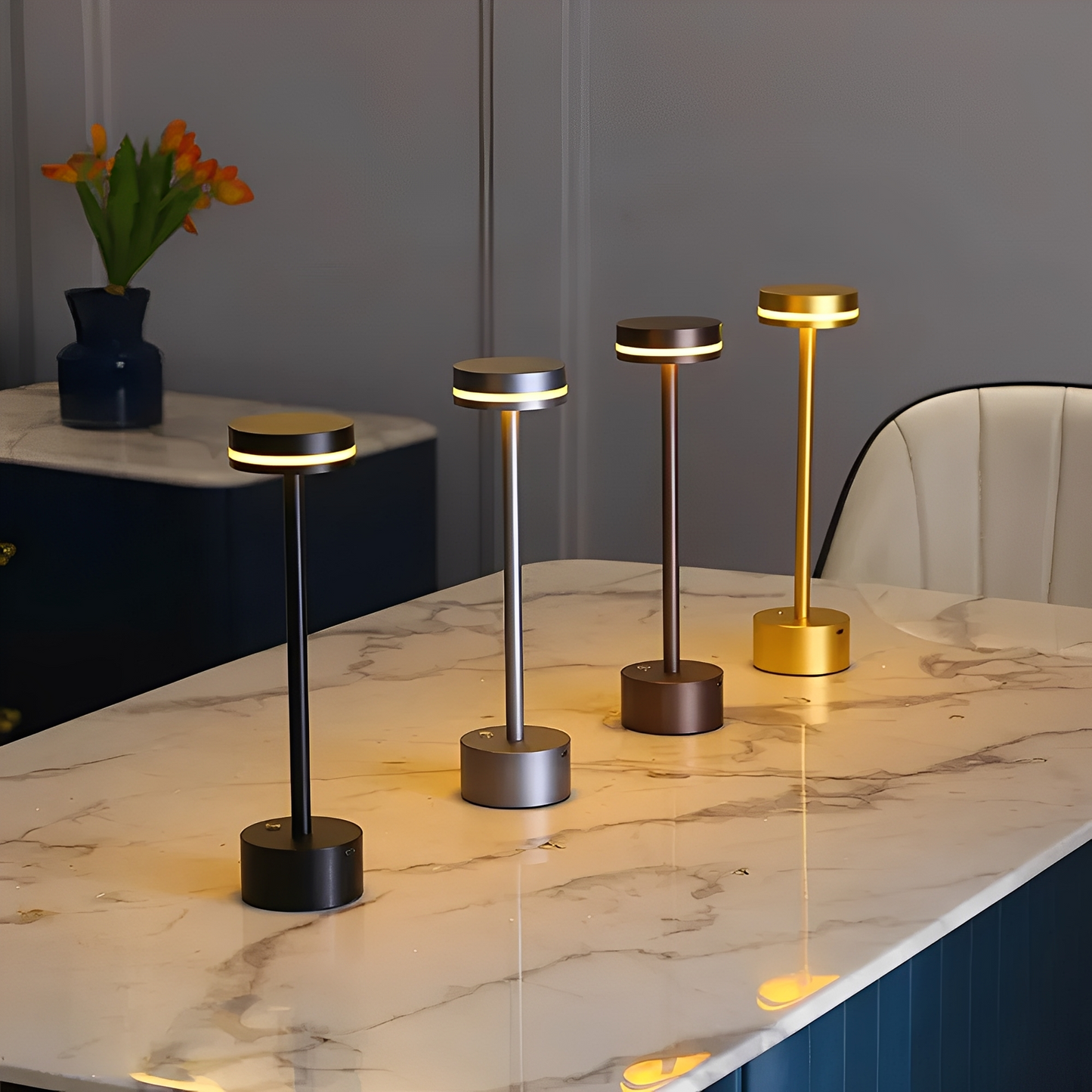 Hoshi – Cosmic Elegance LED-Tischlampe