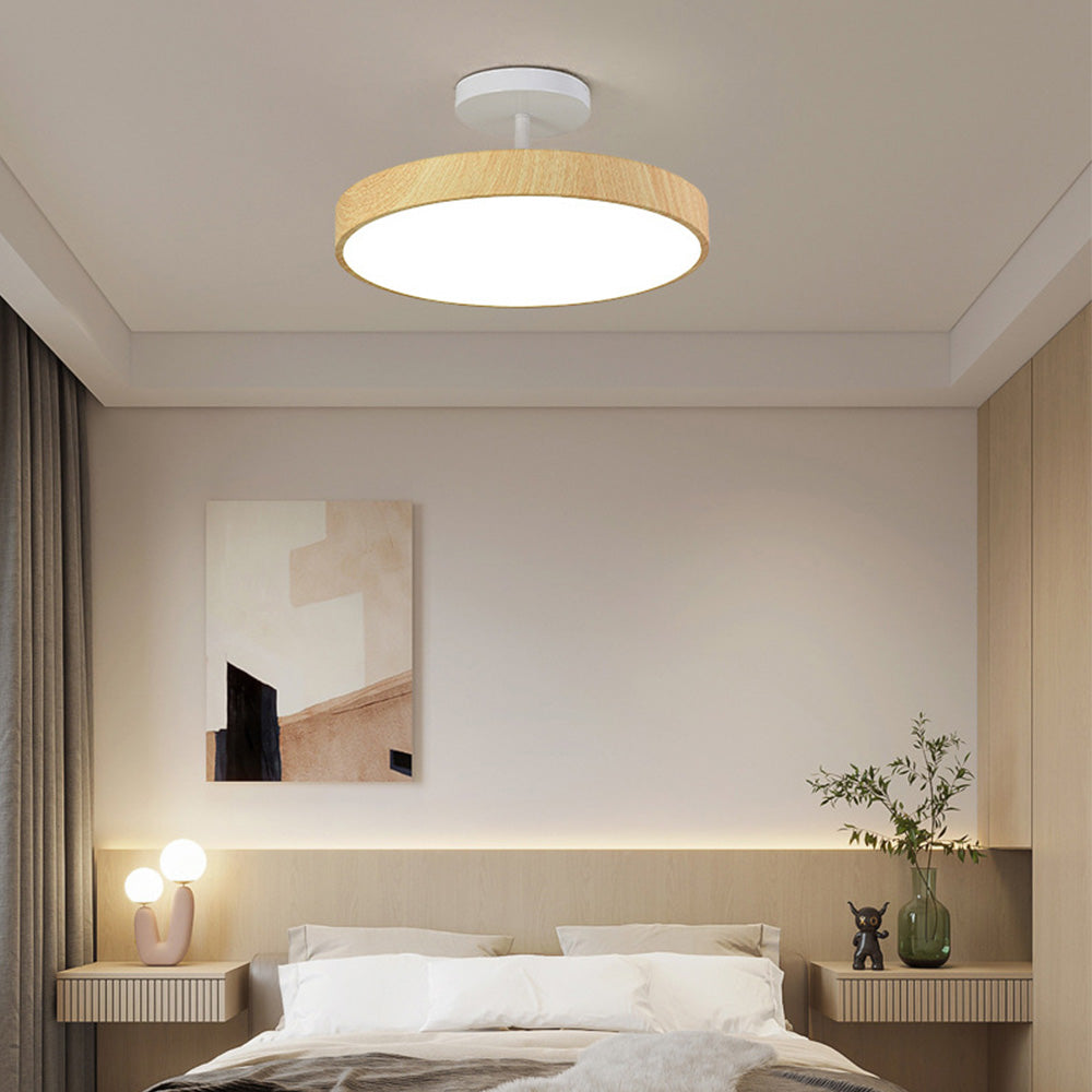 Miro – Moderne Holzoptik LED-Deckenleuchte