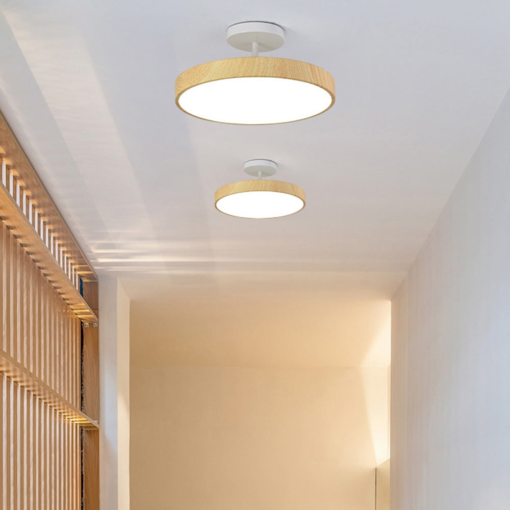 Miro – Moderne Holzoptik LED-Deckenleuchte