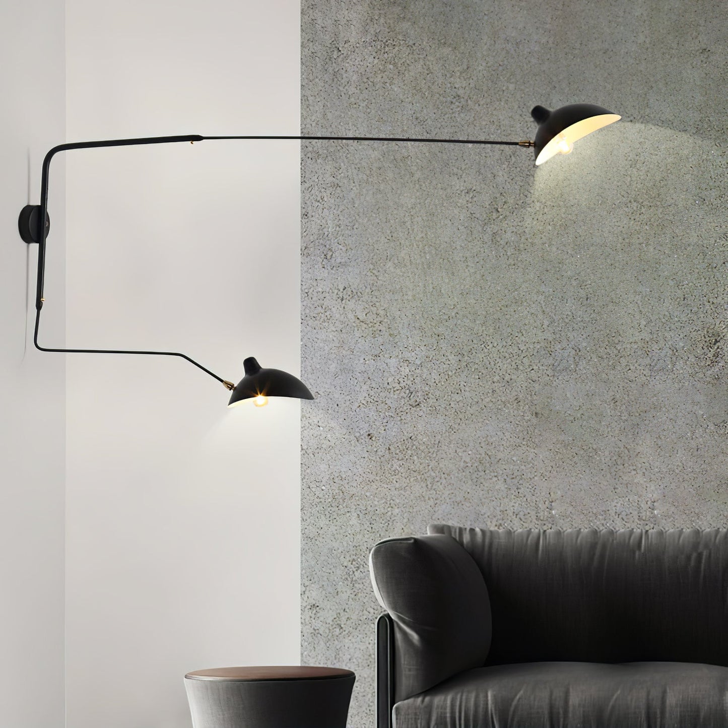 Noelia – Moderne Wandleuchte aus Schmiedeeisen