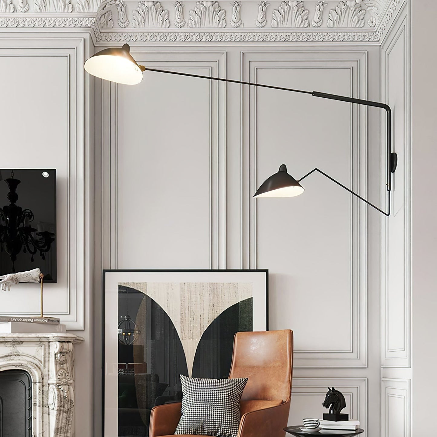 Noelia – Moderne Wandleuchte aus Schmiedeeisen