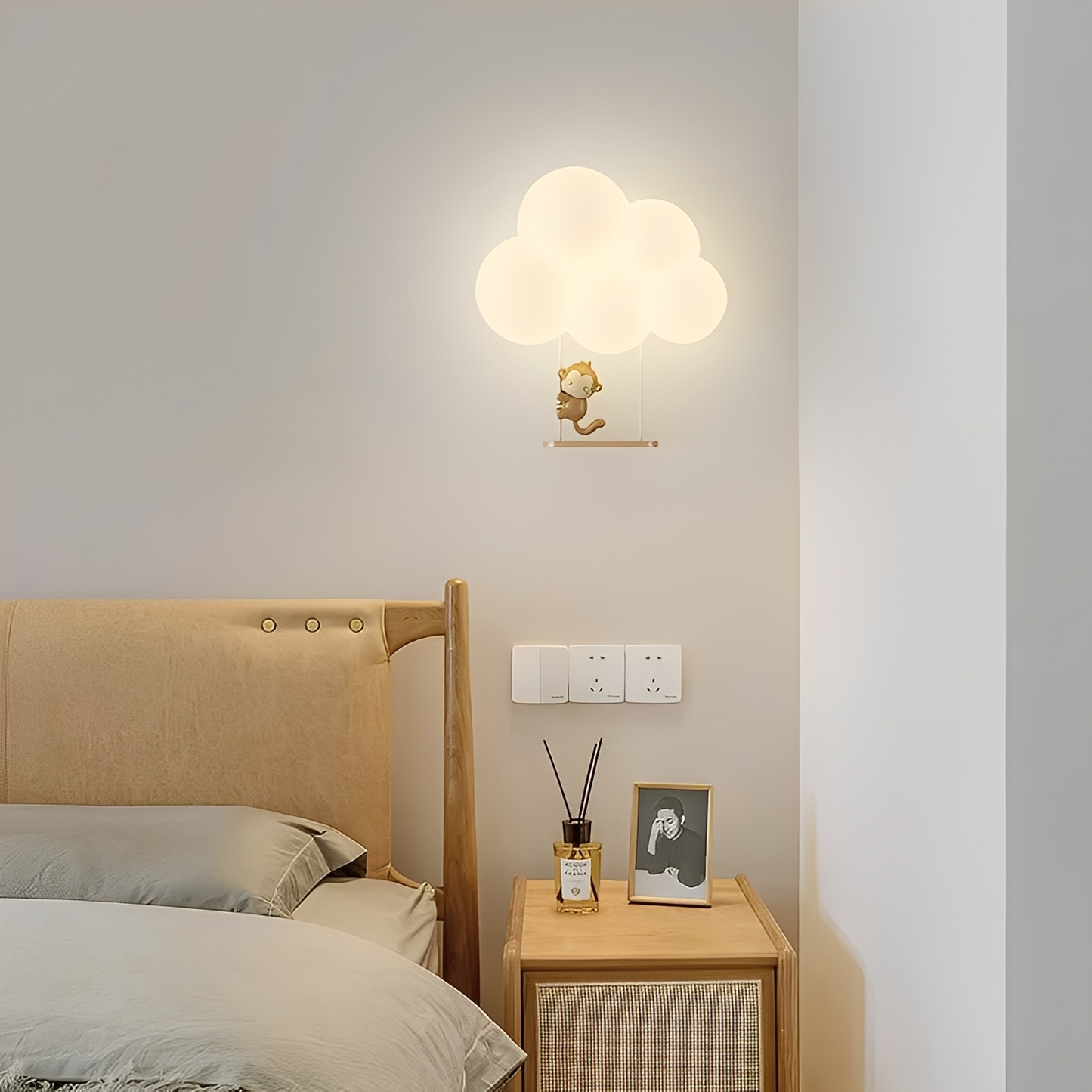 Clyde – Wandlampe für Kinderzimmer