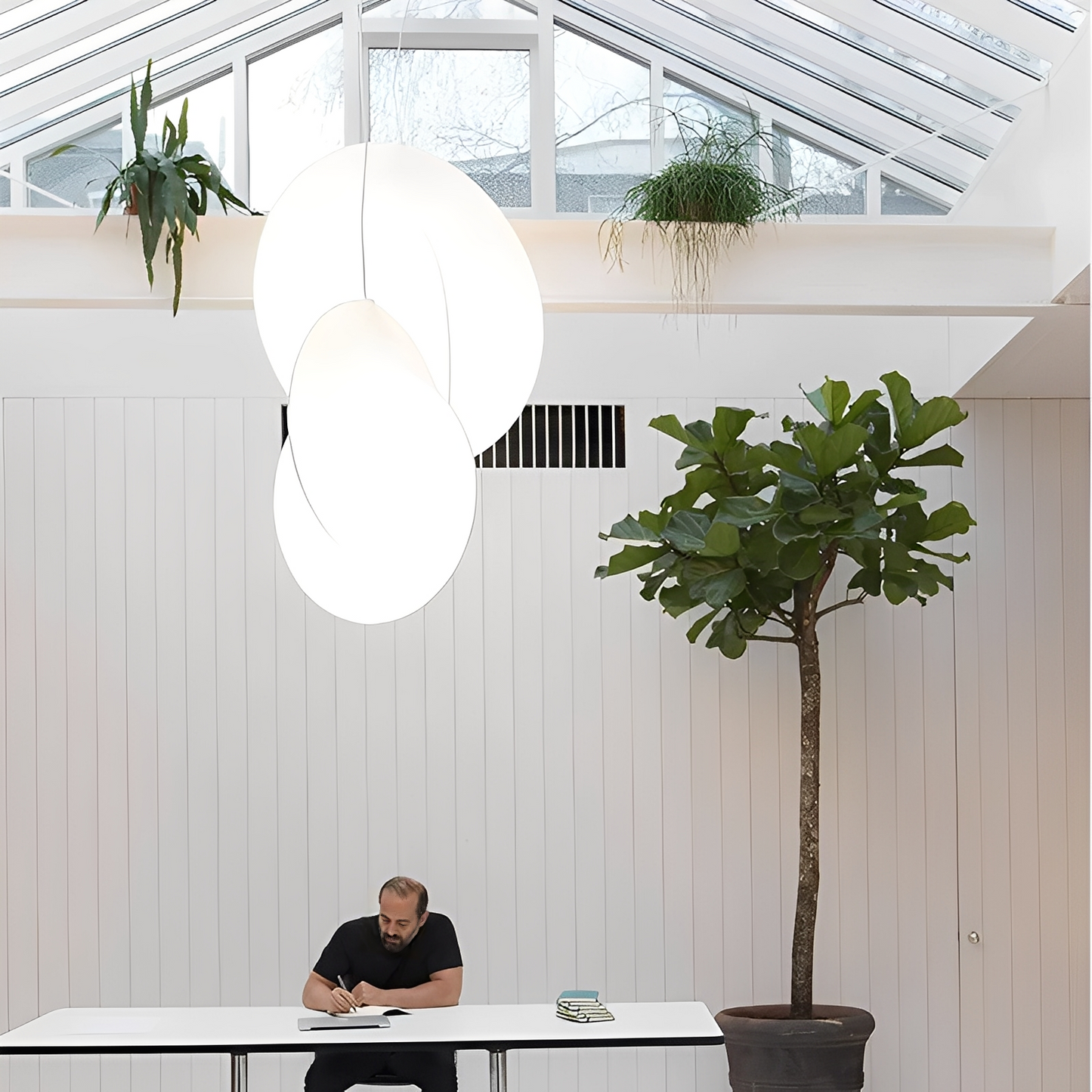 Meiko – Elegante Wabi Sabi Loft Pendelleuchte
