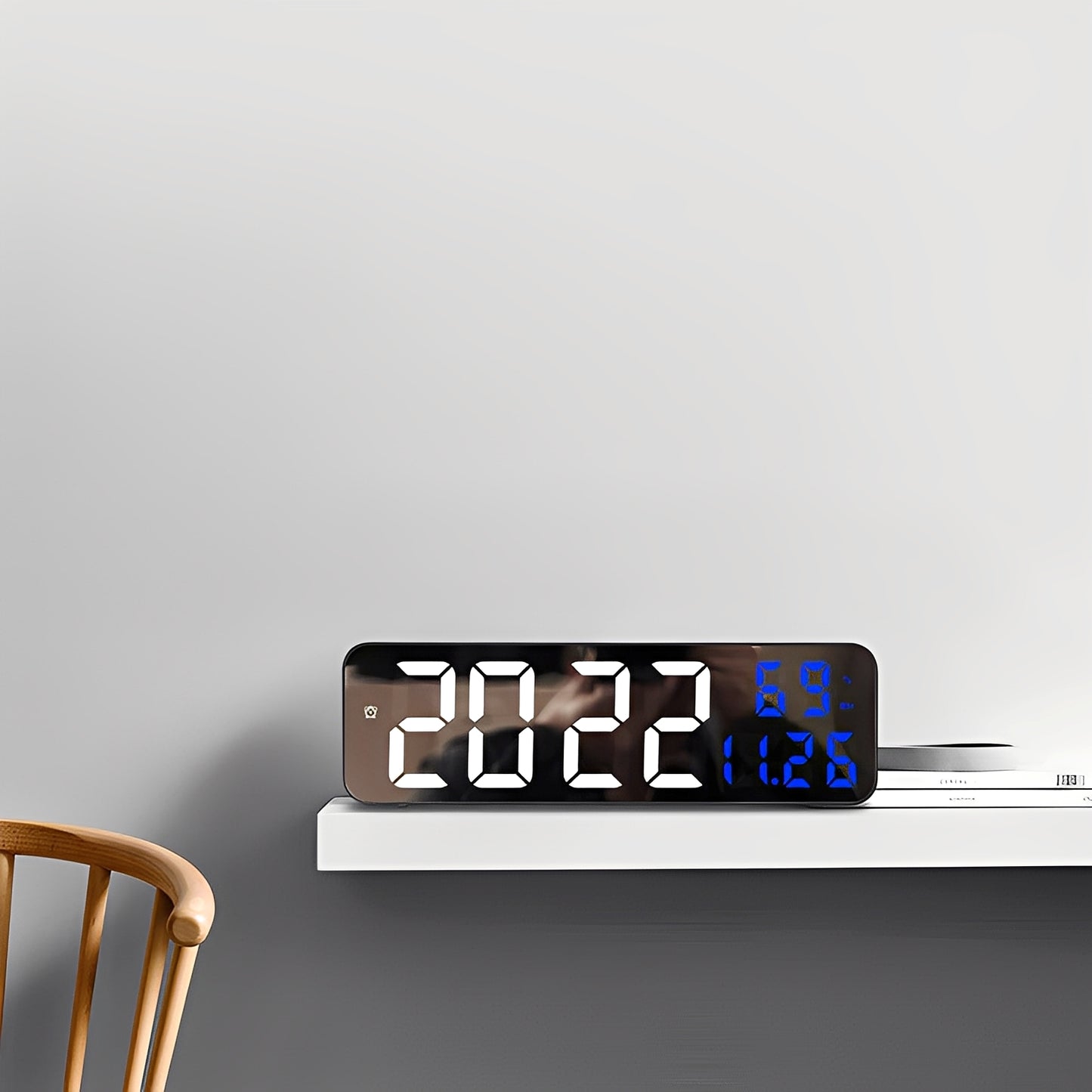 Nairo – Digitale LED-Wanduhr