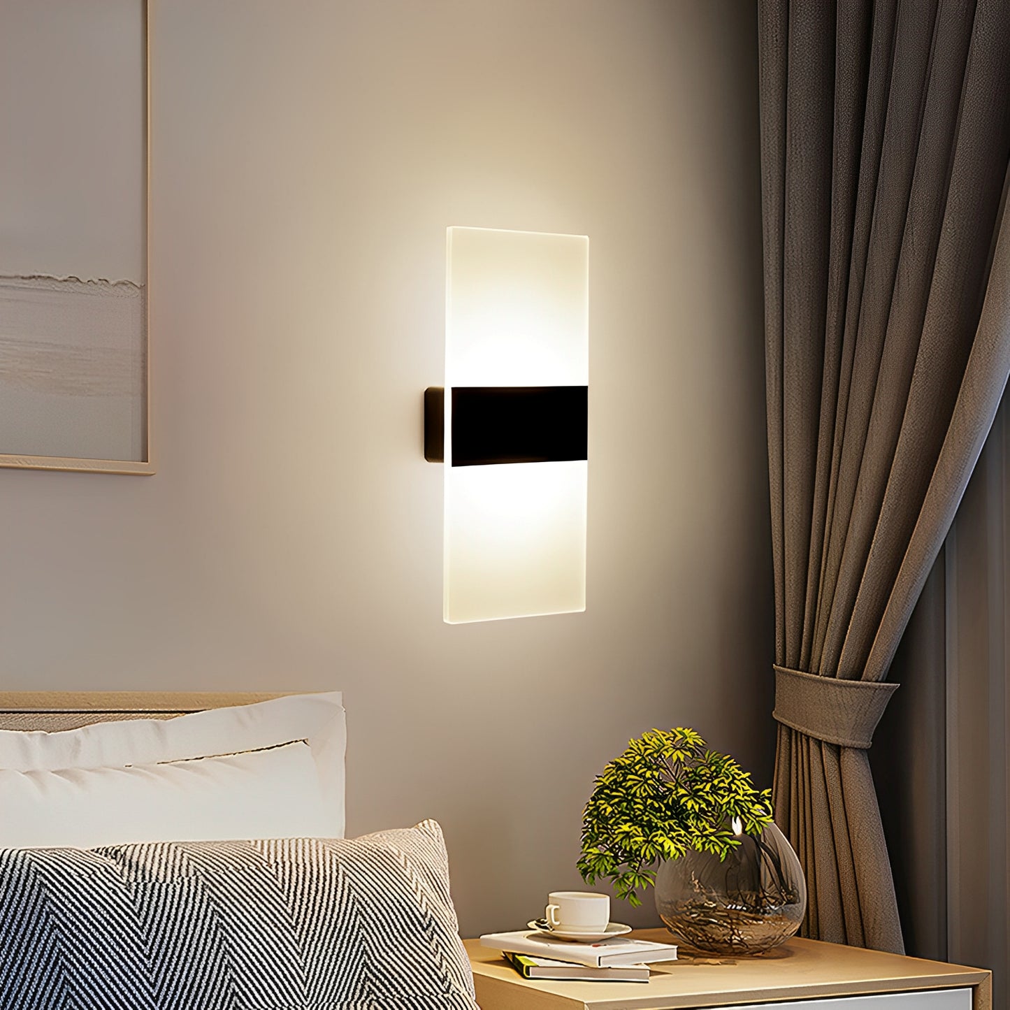 Darren – Moderne Wandleuchte mit Touch-Dimmer