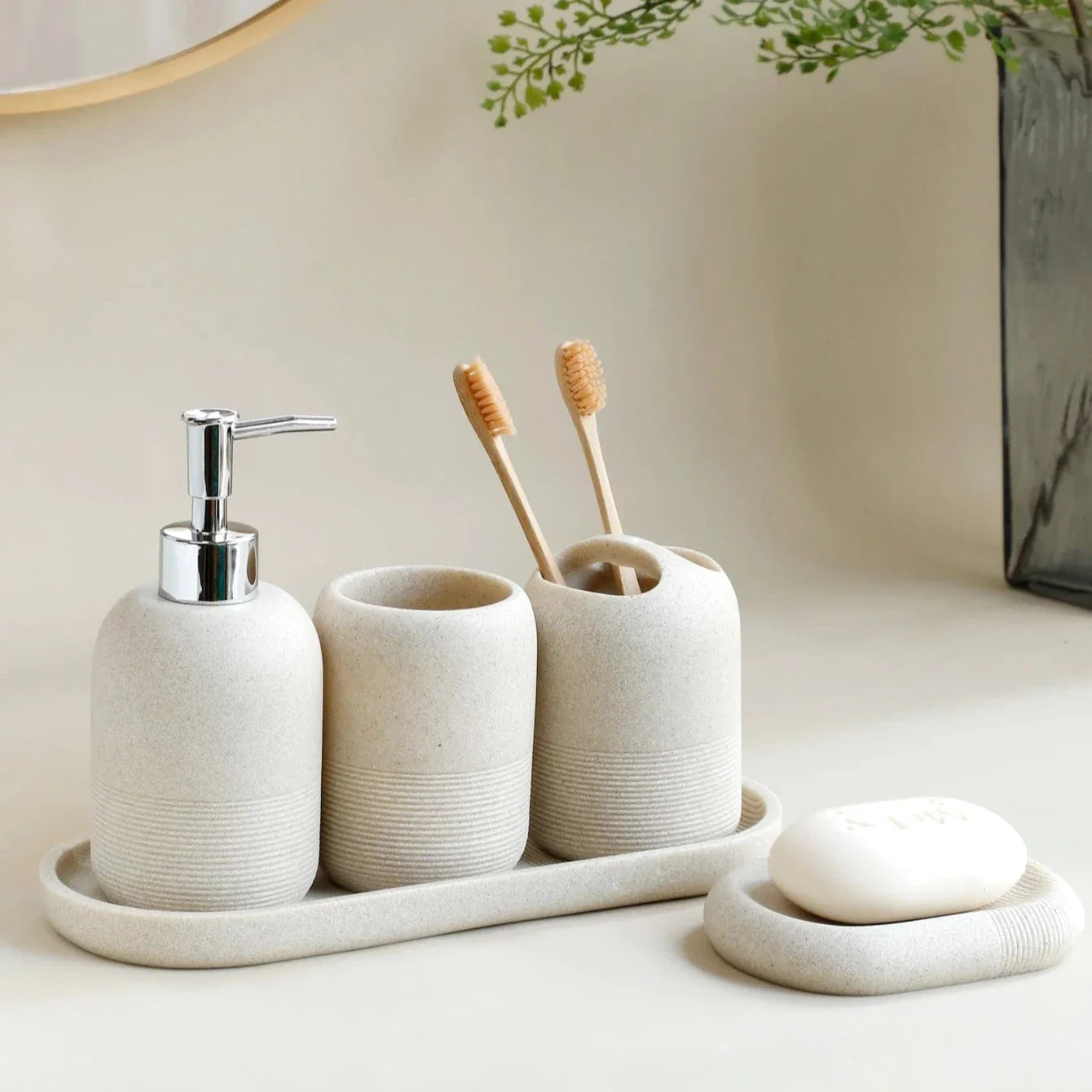 Avenor – Badezimmer-Set aus Resin