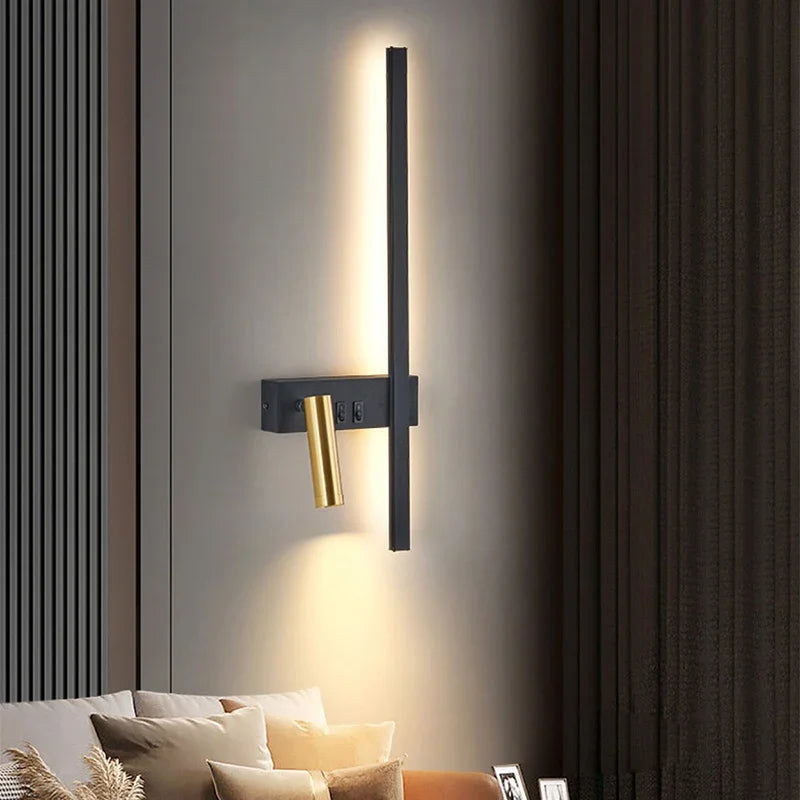 Akagi – Moderne Lichtluxus-Wandleuchte
