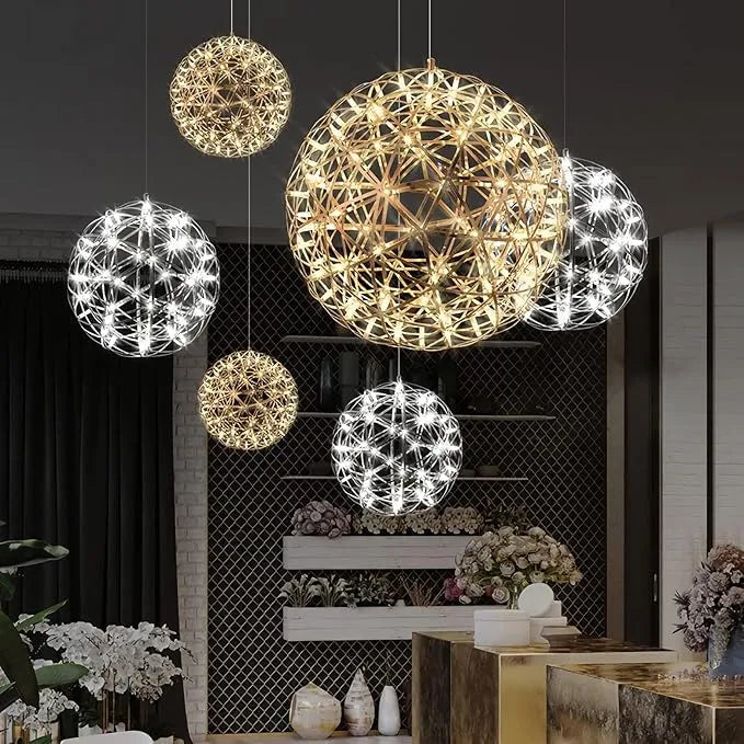 Reina – LED Kugel Design-Kronleuchter
