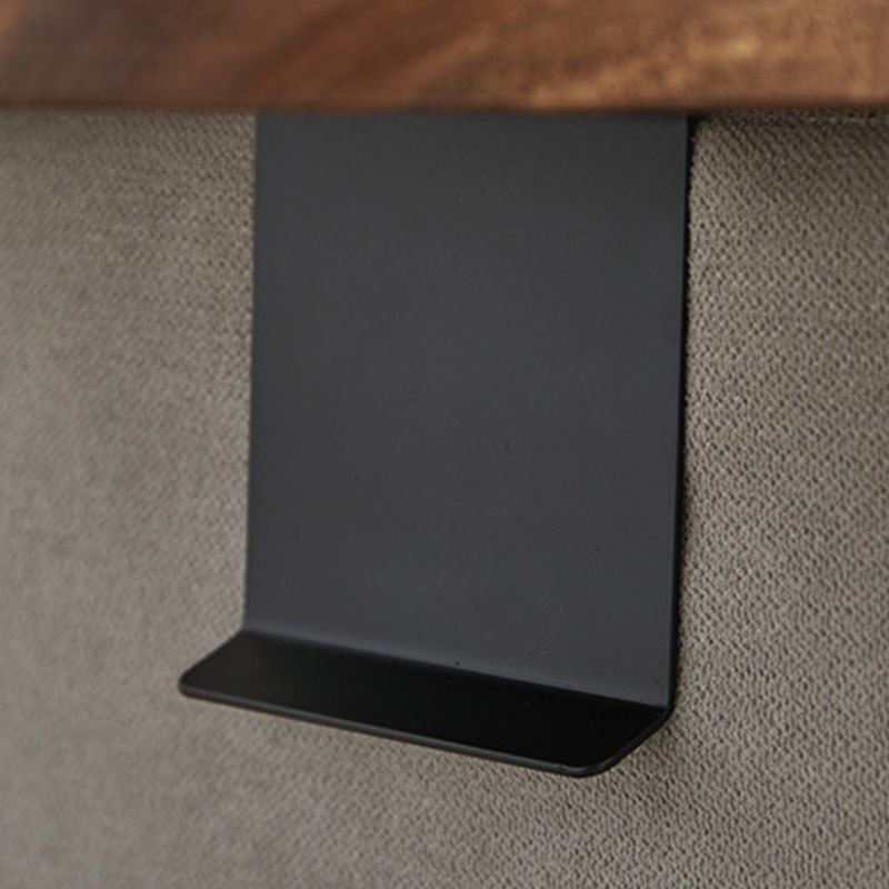Nero – Verstellbares Sofa-Armlehnen-Tablett aus Holz