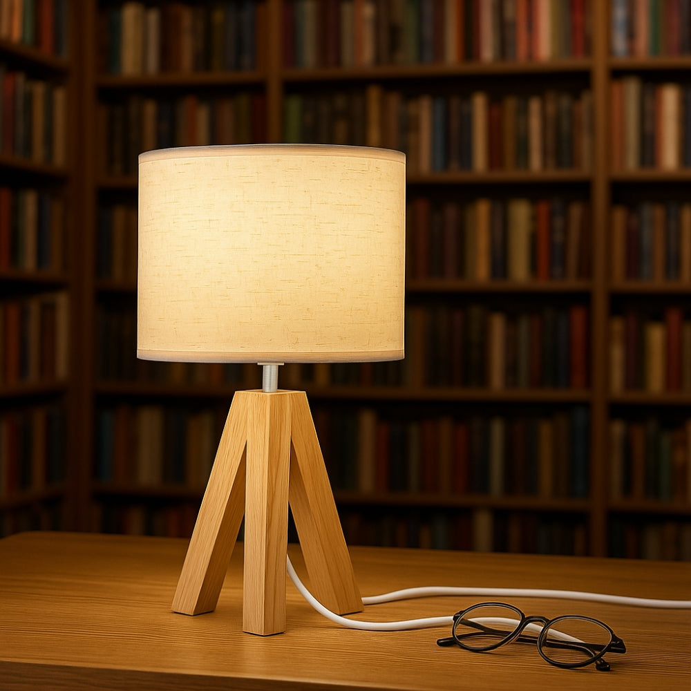 Carmina – Minimalistische Bambus-Nachtlampe