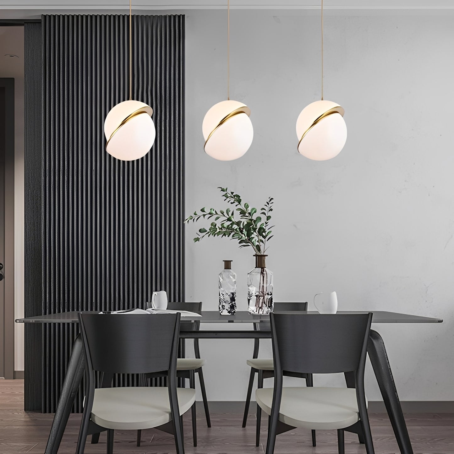 Sorin – Nordische Light-Luxury Kugel-Hängeleuchte