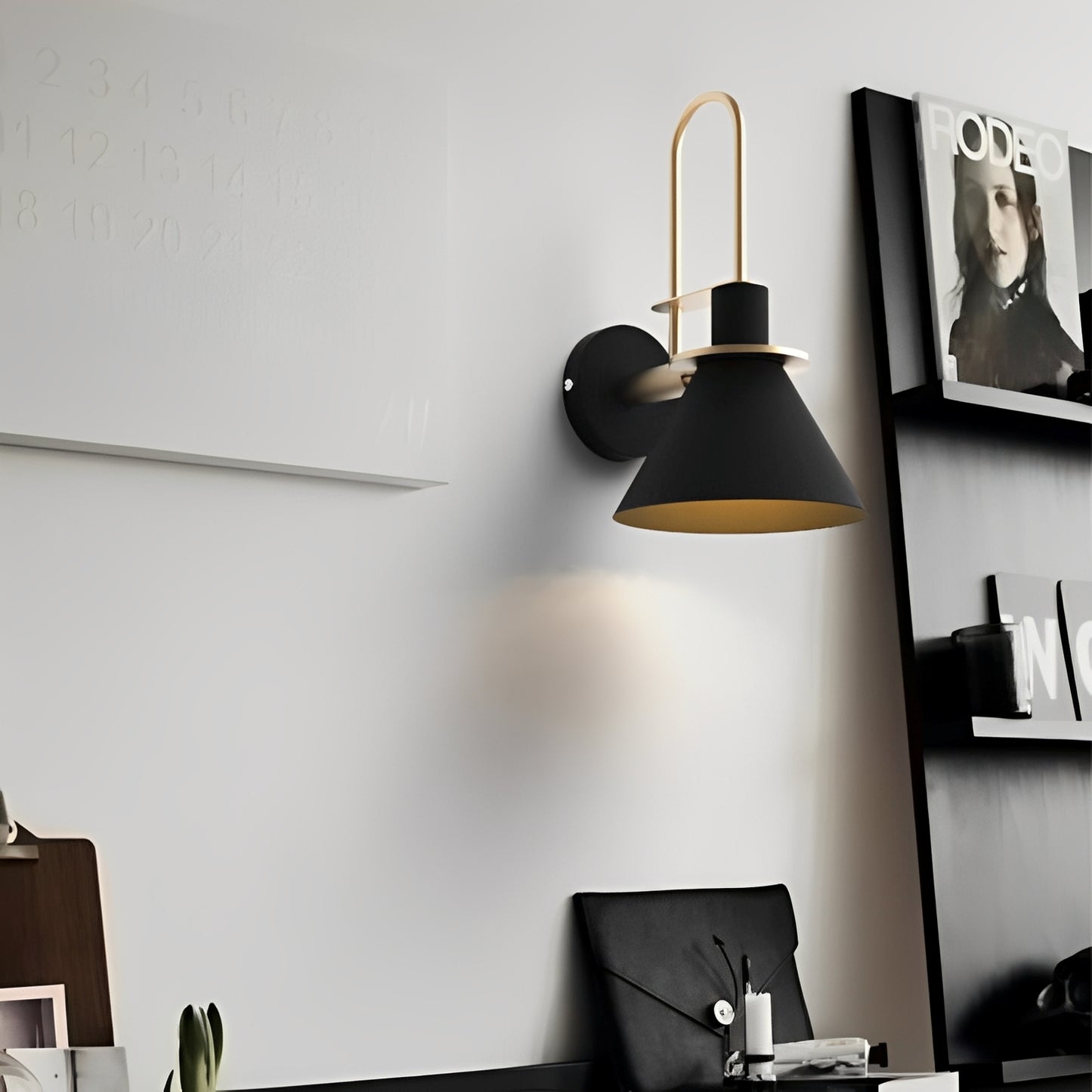 Nikol – Macaron Horn Wandleuchte